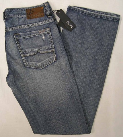 Buffalo Ruffer BM11014 denim jeans, men's Buffalo BM11014 Ruffer, easy fit, straight leg denim jeans, Hamper's Jeans Toronto Ontario.