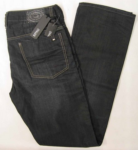 Buffalo Evan BM12471 denim jeans, Men's Buffalo BM12471 Evan Super slim, straight leg denim jeans, Hamper's Jeans Toronto Ontario.