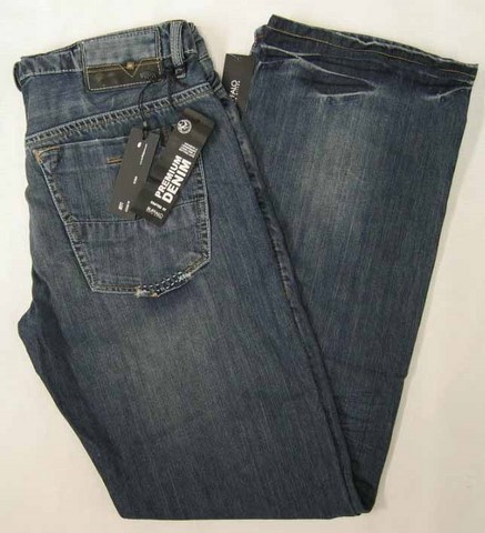 Buffalo Jett denim jeans, Buffalo men's BM10404 Jett Premium Denim, loose fit, straight leg denim jeans, Hamper's Jeans Toronto Ontario.