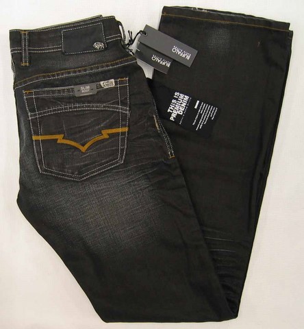 Buffalo King BM12052 Premium denim jeans, Men's Premium Buffalo BM12052 King low rise, slim boot denim jeans, Hamper's Jeans Toronto Ontario.