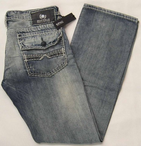 Buffalo Deak BM11658 denim jeans, Men's Buffalo BM11658 Deak slim regular fit, straight leg denim jeans, Hamper's Jeans Toronto Ontario.