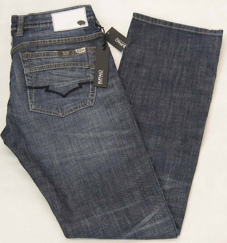 Buffalo BM12456 King denim jeans, Men's Buffalo BM12456 King stretch, low rise, slim boot denim jeans, Hamper's Jeans Toronto Ontario.