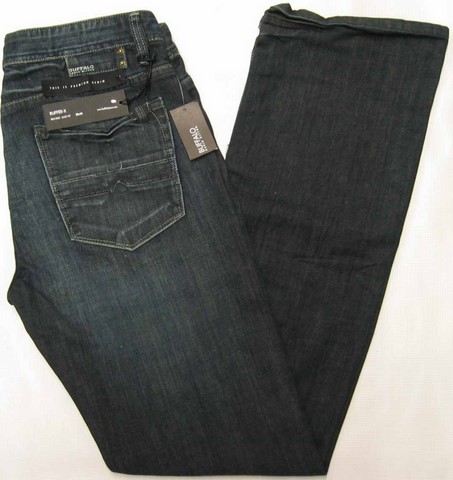 Buffalo Ruffer-x jeans, Buffalo Ruffer-x BMO9149 stretch, regular rise, straight leg, Dark jeans, Hamper's Jeans Toronto Ontario.