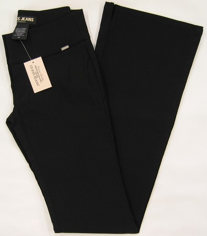 Guess Y2372083 black dress pants jeans, Guess Ladies Y23702083 stretch pants jeans, Hamper's Jeans Toronto Ontario.