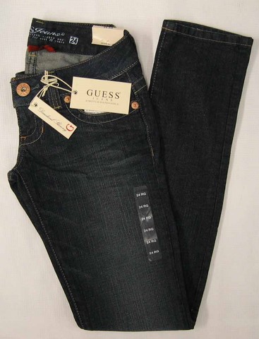 Guess Daredevil denim jeans, Ladies Guess Daredevil stretch, slim fit, low rise, skinny denim jeans, Hamper's Jeans Toronto Ontario.