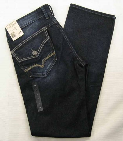 Guess Rebel denim jeans, Guess men's Rebel M8410200, regular fit, low rise, straight leg denim jeans, Hamper's Jeans Toronto Ontario.