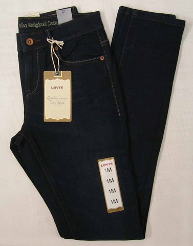 Levi's 932 denim jeans, Ladies Levi's 932-0013 stretch slim fit, high rise, skinny leg denim jeans Hampers Jeans Toronto Ontario.