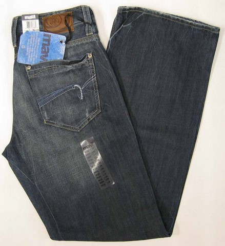 Mavi Marco denim jeans, Men's Mavi Marco denim jeans, Mavi wide straight leg denim jeans, Hamper's Jeans Toronto Ontario.