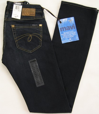 Mavi Olivia jeans, Mavi Ladies Olivia stretch jeans, Mavi low rise, straight leg jeans, Hamper's Jeans Toronto Ontario.