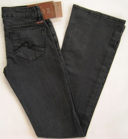 Moto Prime jeans, Moto Ladies Prime Stretch, Moto classic boot cut, washed black jeans, Hamper's Jeans Toronto Ontario.