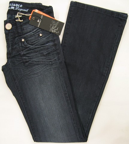 Parasuco 8020VCK jeans, Parasuco ladies 8020VCK stretch jeans, flare, low rise, slim fit, Dark indigo washed jeans, Hamper's Jeans Toronto Ontario.