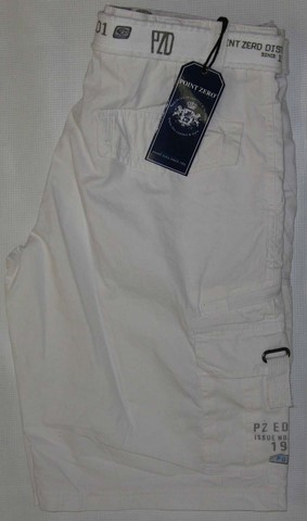 Point Zero cargo shorts, Men's Point Zero Canvas Cargo white shorts, Hamper's Jeans Toronto Ontario.