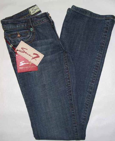 Seven7 SJ101SC El Paso jeans, Seven7 Ladies jeans low rise, stretch flare, with flap pocket, blue, SJ101SC El Paso jeans, Hamper's Jeans Toronto Ontario.