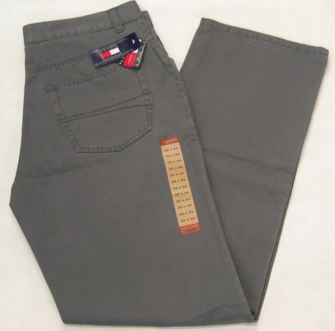 Tommy Hilfiger New Freedom Twill, Tommy Hilfiger men's New Freedom, Twill Grey pants, Hamper's Jeans Toronto Ontario.