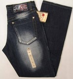 Akademiks Men's slm straight leg denim jeans.