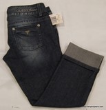 Guess Capri denim jeans, Guess Ladies Capri stretch, low rise Capri denim jeans, Hamper's Jeans Toronto Ontario.