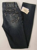 Guess Daredevil denim jeans, Ladies Guess Daredevil stretch, ultra slim fit, very low rise, skinny leg denim jeans, Hamper's Jeans Toronto Ontario.