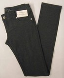 Guess denim super skinny pants, ladies Guess stretch 5 pocket super skinny charcoal heather grey pants, Hamper's Jeans Toronto Ontario.