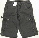 Guess Men's Cargo Short, Men's Guess Cargo Short, Grey below the knee cargo short, Hamper's Jeans Toronto Ontario.