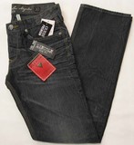 Guess Lincoln Premium denim jeans, Men's Guess Premium Lincoln slim fit, low rise, straight leg dark Premium denim jeans, Hamper's Jeans Toronto Ontario.