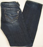 Guess Rebel denim jeans, Guess men's Rebel, regular rise, straight leg denim jeans, Hamper's Jeans Toronto Ontario.