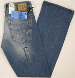 Mavi Mitch denim jeans, Mavi men's Mitch denim jeans, Mavi low rise, boot cut, light blue denim jeans, Hamper's Jeans Toronto Ontario.