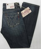 Mek Osaka denim jeans, Men's Mek Osaka relaxed fit, straight leg dark denim jeans, Hamper's Jeans Toronto Ontario.