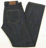 Mexx Men's indigo blue denim jeans, Men's Mexx regular fit, straight leg dark denim jeans, Hamper's Jeans Toronto Ontario.