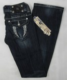 Miss Me JP50823 denim jeans, Ladies Miss Me JP50823 stretch, slim fit, flap pocket, boot cut denim jeans, Hamper's Jeans Toronto Ontario.