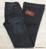 Moto blue denim jeans, Moto ladies stretch denim jeans, Moto flair with wide  cuff jeans, Hamper's Jeans Toronto Ontario.