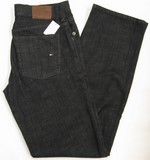 Tommy Hilfiger New Classic jeans, Tommy Hilfiger Black stretch New Classic jeans, Regular fit, regular rise, straight leg, Hamper's Jeans Toronto Ontario.