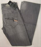 Parasuco 9248Gry denim jeans, men's Parasuco 9248Gry regular fit, low rise, straight leg denim jeans, Hamper's Jeans Toronto Ontario.