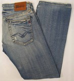 Replay Sabik denim jeans, Replay Men's Sabik antique wash, dark indigo denim jeans, Hamper's Jeans Toronto Ontario.