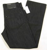 Rocawear R0010J10 Basic R denim jeans, Rocawear R0010J10 basic 5 pocket jean, loose fit straight leg, black denim jeans, Hamper's Jeans Toronto Ontario.