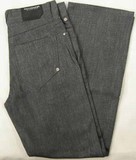 Rocawear R0008J09CG denim jeans, Rocawear Men's R0008J09CG, loose straight leg dark grey denim jeans, Hamper's Jeans Toronto Ontario.