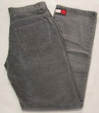 Tommy Hilfiger New Freedom Uncut Corduroy, Men's Tommy Hilfiger New Freedom grey uncut corduroy, Hamper's Jeans Toronto Ontario.