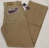 Tommy Hilfiger The Street corduroy jeans, Tommy Hilfiger men's The Street, regular rise, relaxed fit beige small wale corduroy, Hamper's Jeans Toronto Ontario.